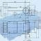 Габаритные размеры поршневого насоса DP 400