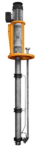 Вертикальный однокорпусный насос со спиральным отводом ПромХимМаш серия 5000 модель 20 (тип VS4 по API610)